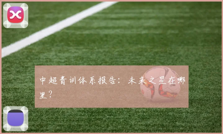 中超青训体系报告：未来之星在哪里？